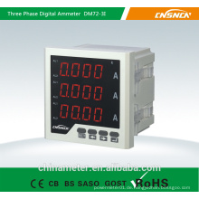 72 * 72mm Fabrik-Preis LED-Anzeigen-Wechselstrom-dreiphasiges digitales Ampere-Messinstrument